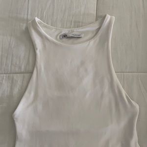 White Zara Bodysuit